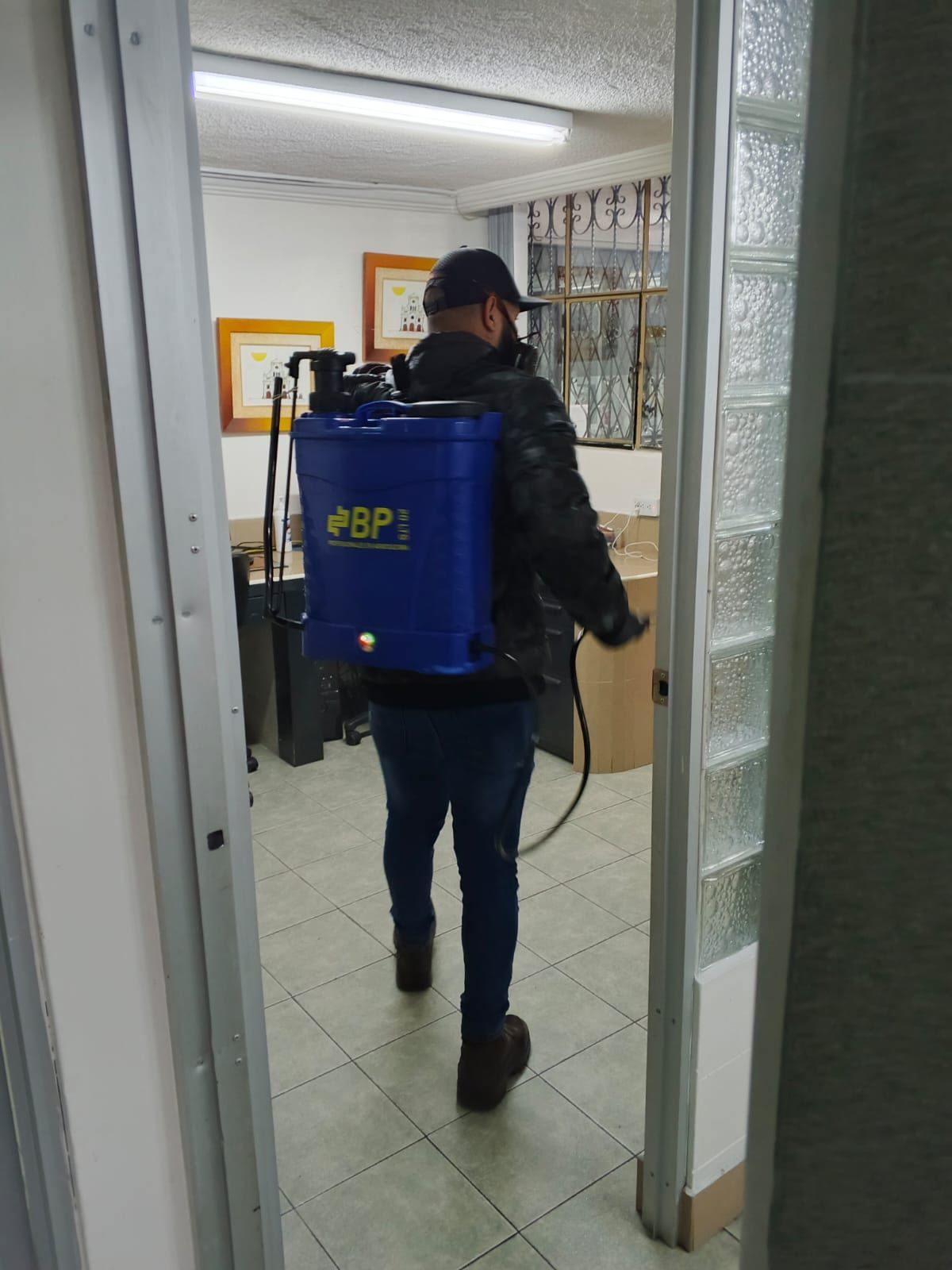 Desinfeccion de oficinas en Quito